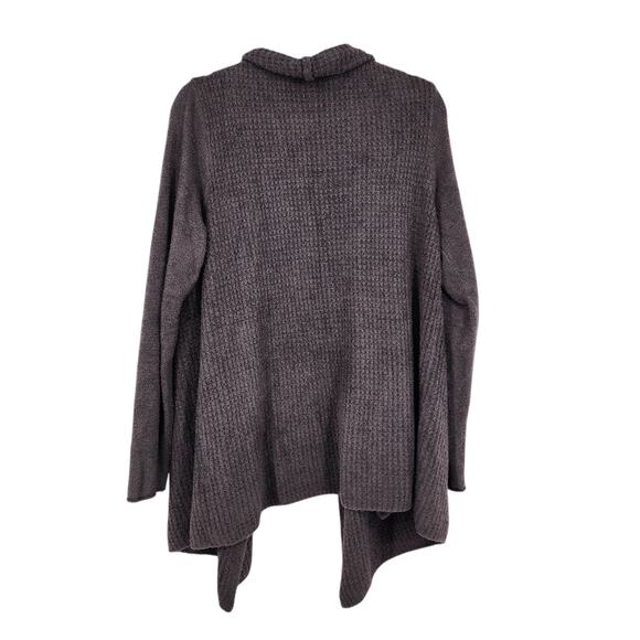 Barefoot Dreams Cozychic Lite Open Wrap Cardigan Sweater Asymmetrical Size XL - Picture 5 of 5